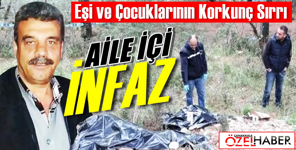 ÖLDÜRDÜKLERİ BABALARINI HALIYA SARIP ORMANA ATMIŞLAR..!