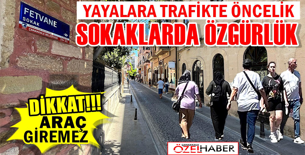 YAYALAŞTIRMA PROJESİ HAYATA GEÇİRİLDİ…