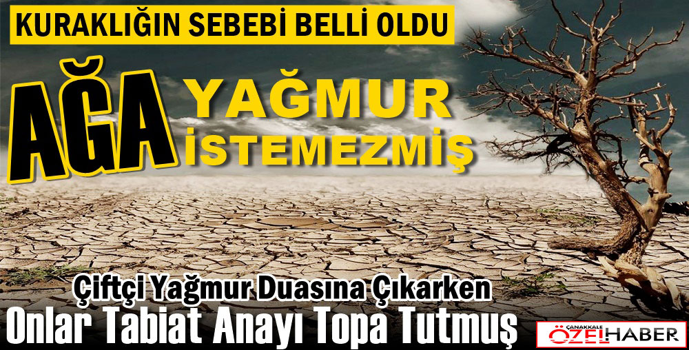 12 MUHTAR YAĞMUR SAVAR KULLANAN İŞLETMEYE SAVAŞ AÇTI..!