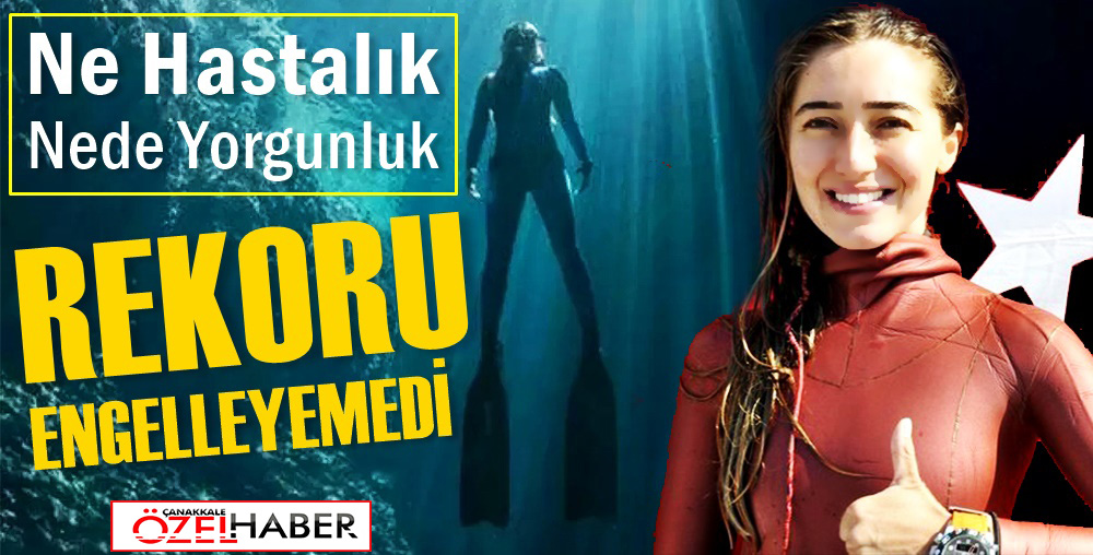 82 METREDE TÜRKİYE REKORU..!