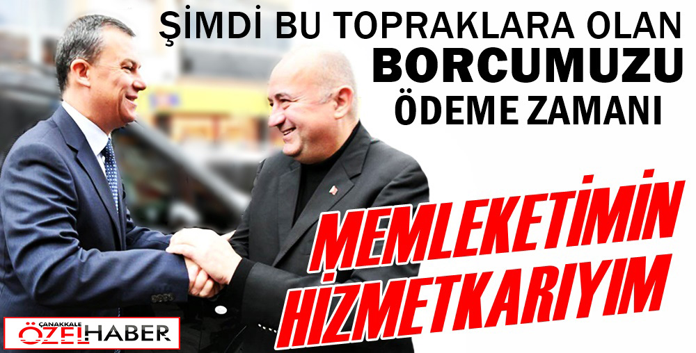 ÇANAKKALELİ HEMŞEHRİMİZ, MEMLEKETİ İÇİN ANKARA’DA ŞAHİN KESİLDİ..!