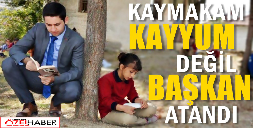 KÖY BELDE OLUNCA, KAYMAKAM DA BAŞKAN OLDU..!