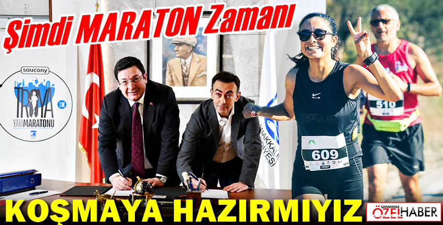 TROYA YARI MARATONU İÇİN İMZALAR ATILDI..!