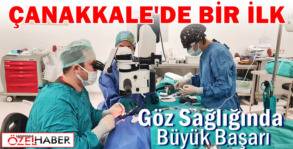 GÖZ SAĞLIĞI ALANINDA ÖNCÜ OLDULAR..!