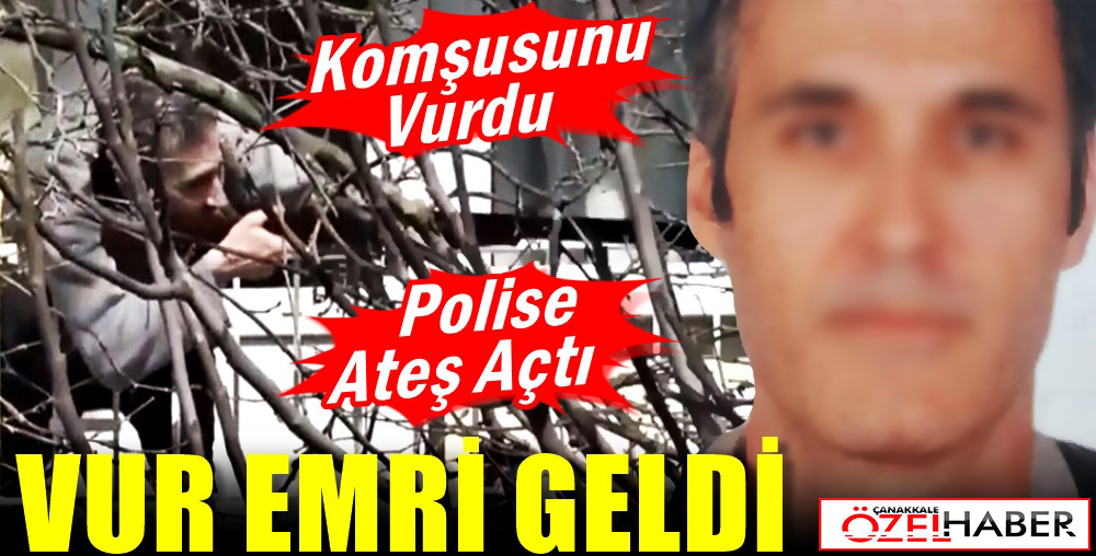 POLİSİN BAŞKA ÇARESİ KALMADI TETİĞE BASTI..!
