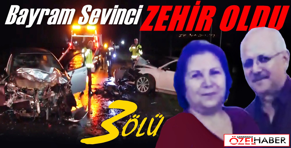 BAYRAM ZİYARETİ DÖNÜŞÜ FACİA..!