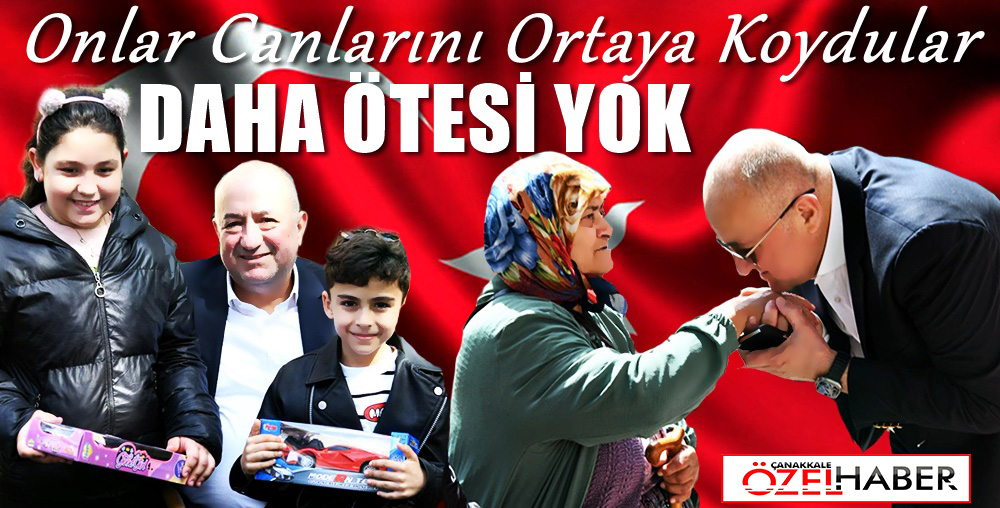 MEMLEKETİN ASIL SAHİBİ ŞEHİTLERİMİZ VE GAZİLERİMİZDİR..!