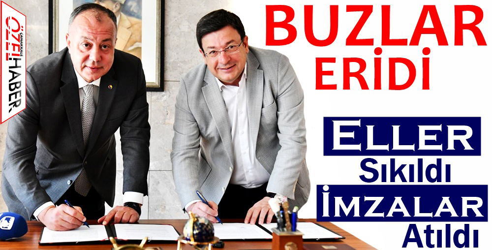 ÇANAKKALE BELEDİYESİ VE ÇTSO İŞ BİRLİĞİ YAPACAK..!