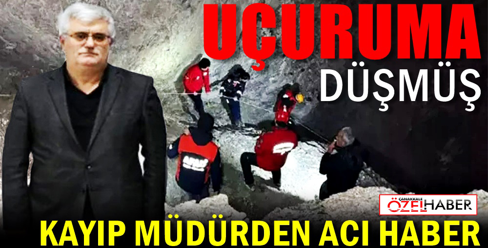 KAYIP MÜDÜRÜN CESEDİ BULUNDU..!