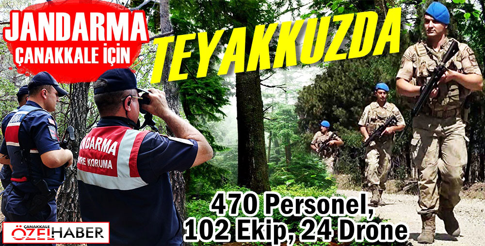 JANDARMA, DAĞI TAŞI TARIYOR..!