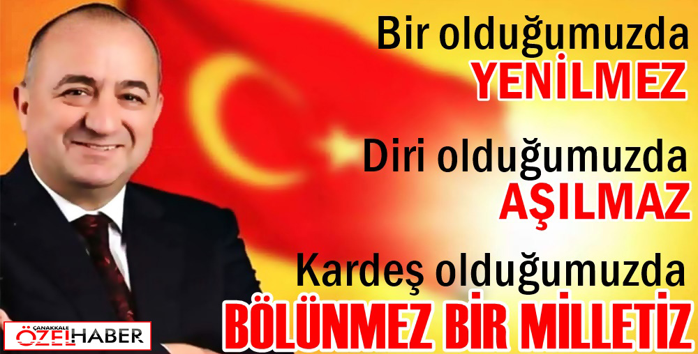 MİLLETVEKİLİ GİDER’DEN ANLAMLI MESAJ..!