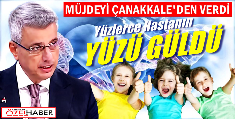TÜRKİYE’NİN İLK YERLİ SMA İLACI İÇİN TARİH VERDİ..!