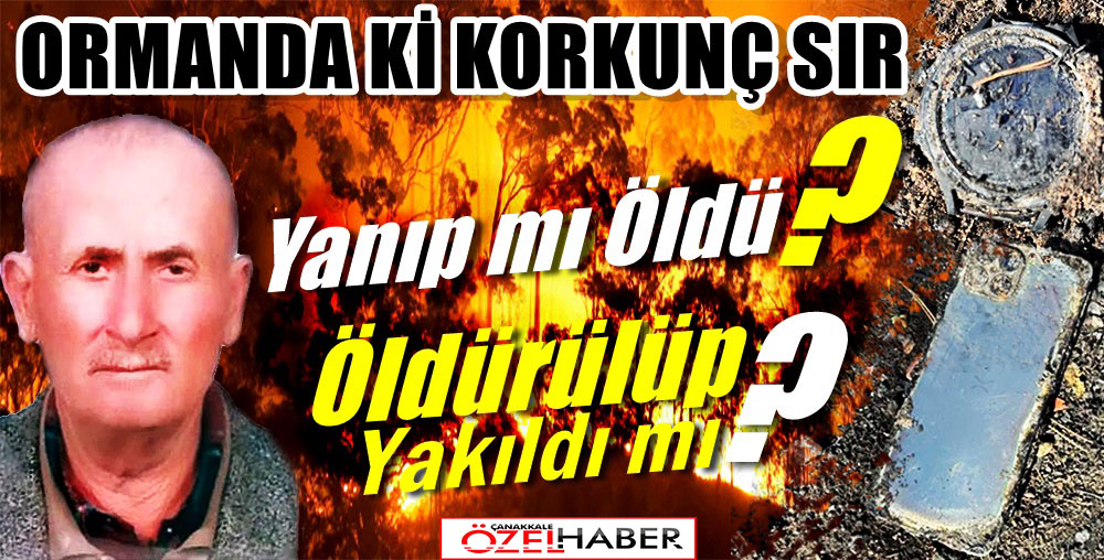 YANMIŞ CESET HANGİ SIRLARI GİZLİYOR..!