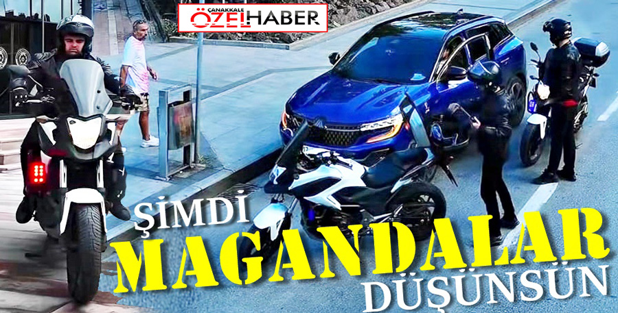 SİVİL MOTORİZE POLİSLER SAHADA..!