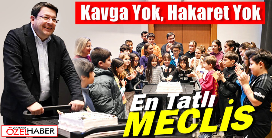 PASTA BAŞKANDAN, TATLI SÖZ ÇOCUKLARDAN..!