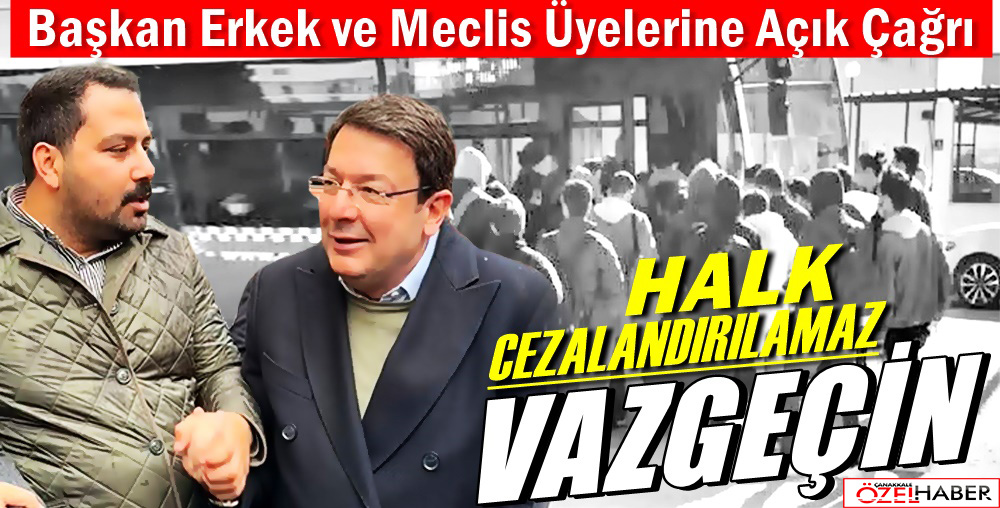 TOPLU TAŞIMA LÜKS DEĞİL, KAMUSAL HAKTIR..!