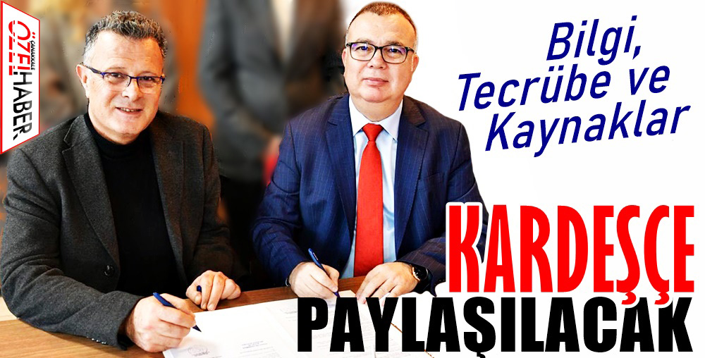 BELEDİYELER ARASI STRATEJİK GÜÇ BİRLİĞİ..!