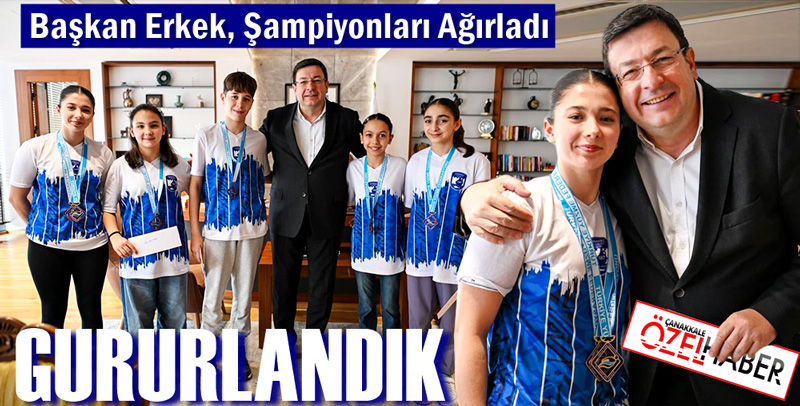 ŞAMPİYONLAR MADALYA İLE DÖNDÜ..!