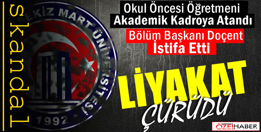 ANA SINIFINDAN ÇOMÜ’YE TERFİ ETTİ..!