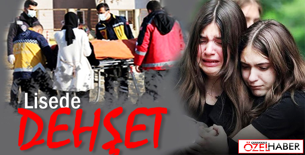 BİR ÖĞRENCİ ÖLDÜ, DİĞERLERİ ŞOKTA..!