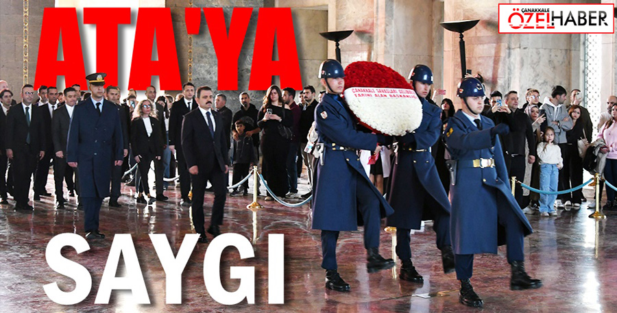 TARİHİ ALAN BAŞKANLIĞI HEYETİ ANITKABİR’DE..!