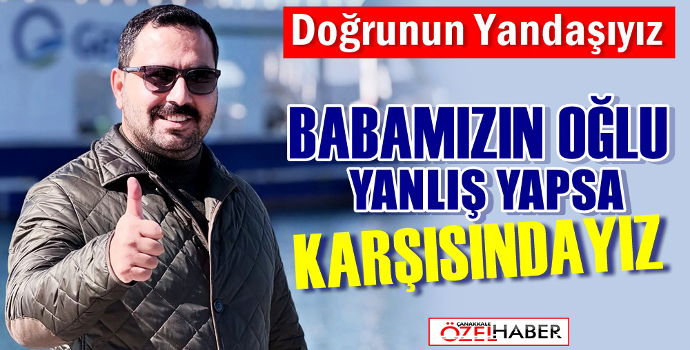 İKTİDARA DA MUHALEFETE DE YARANMA DERDİMİZ YOK..!