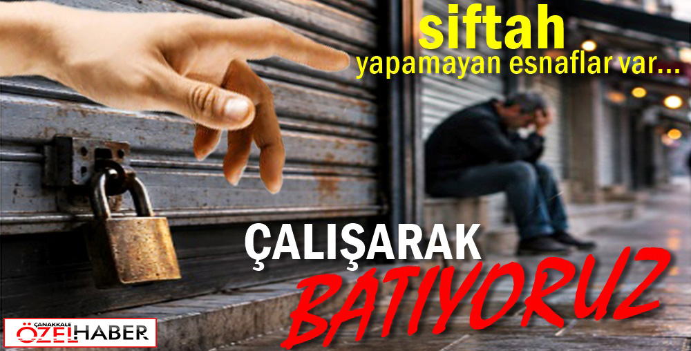 VEKİL ESNAFA BİR DOKUNDU BİN AH İŞİTTİ..!