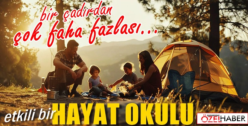 BİR ÇADIRIN İÇİNE SIĞANLAR…