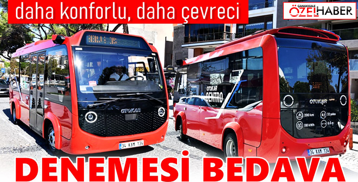 ELEKTRİKLİ OTOBÜS DEVRİ BAŞLIYOR..!